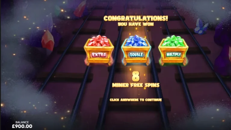 Tampilan visual slot Pickaxe Payday dengan tema tambang emas dan karakter penambang