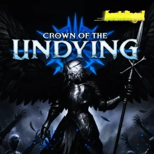 Tampilan visual slot Crown Of The Undying dengan tema fantasi gotik